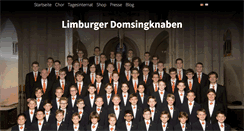 Desktop Screenshot of limburger-domsingknaben.de